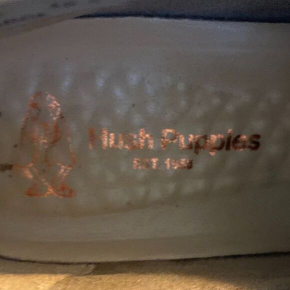 Hush Puppies Leather Side Zipper Botties Women Size 7.5W - Picture 11 of 11